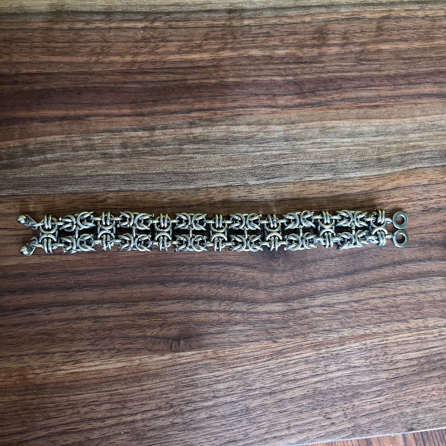 Stacked Byzantine Bracelet