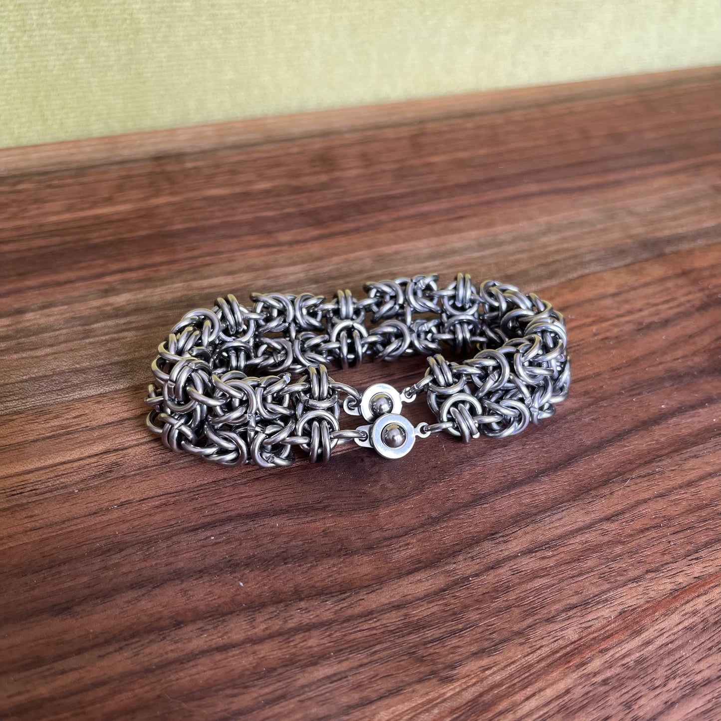 Stacked Byzantine Bracelet