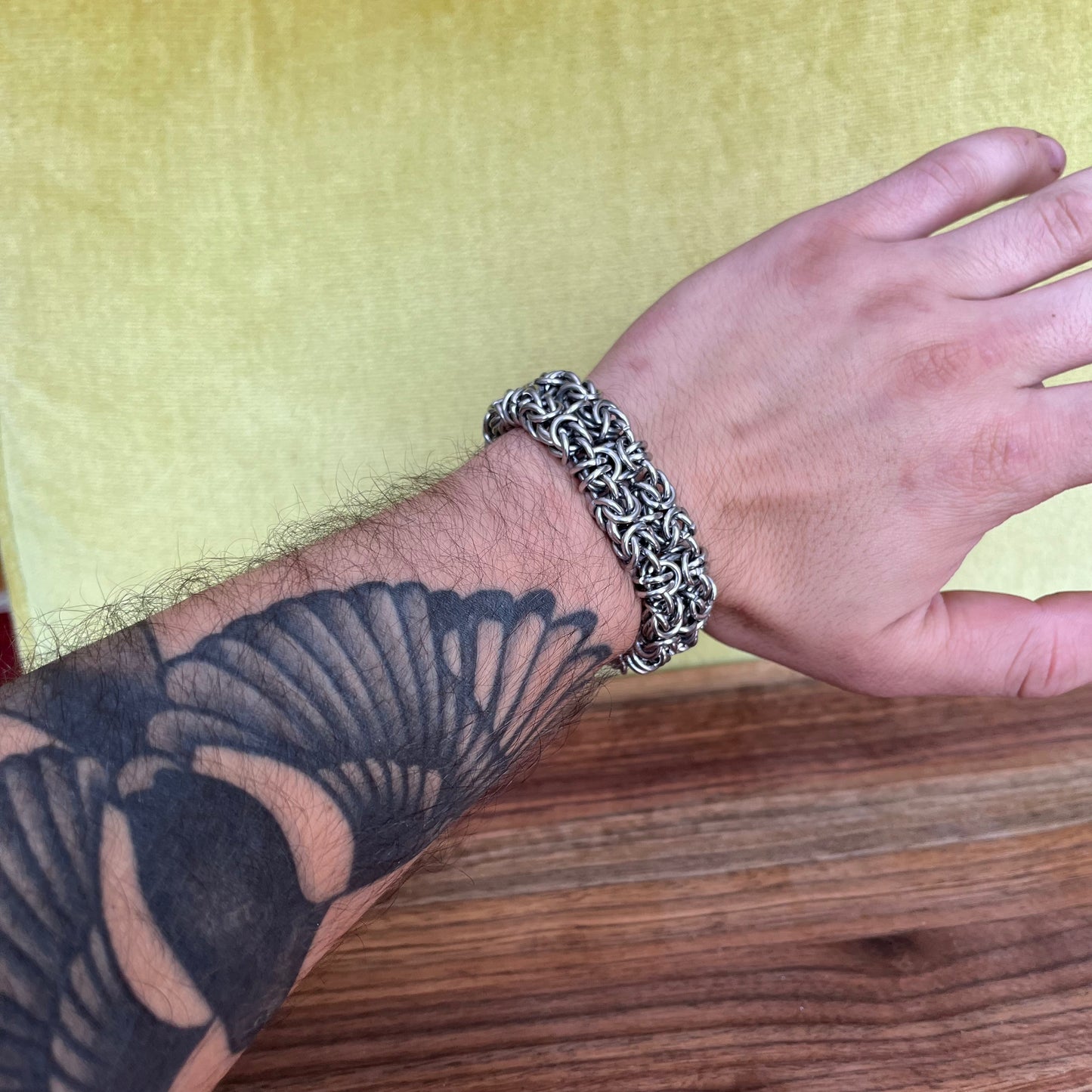 Stacked Byzantine Bracelet