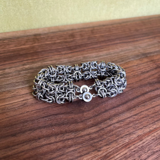 Stacked Byzantine Bracelet